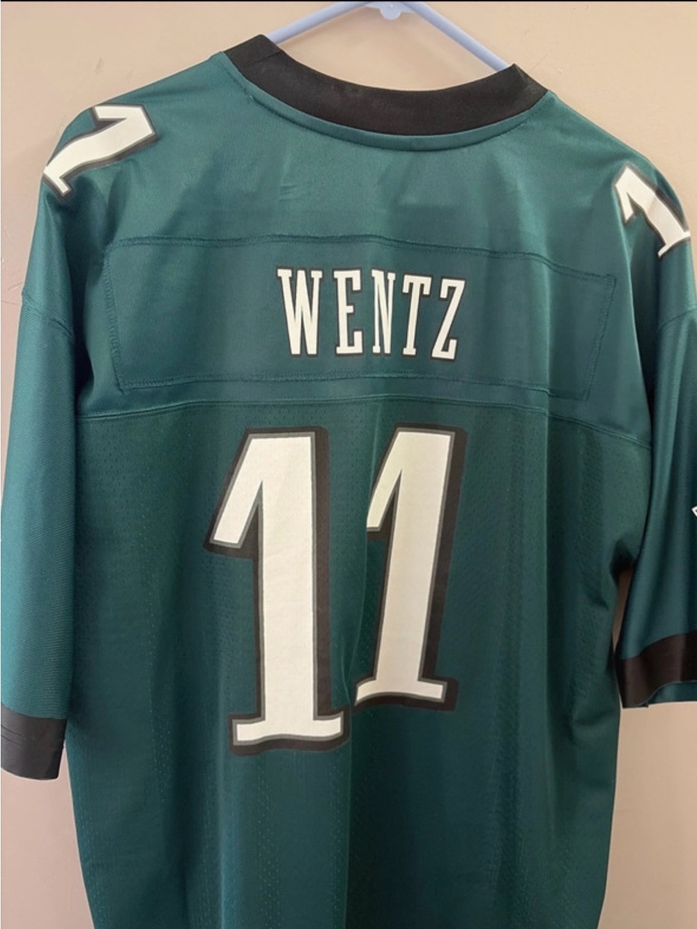 NFL Teal Green Wentz #11 Football Jersey